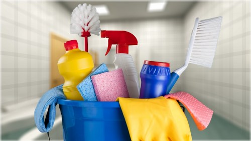 Professional move in cleaning in a Fulham apartment kitchen