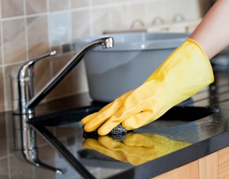 Professional bathroom deep clean with limescale and tile attention in Fulham