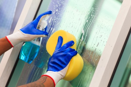 Local cleaners working in a Fulham flat with stairs and parking access considerations