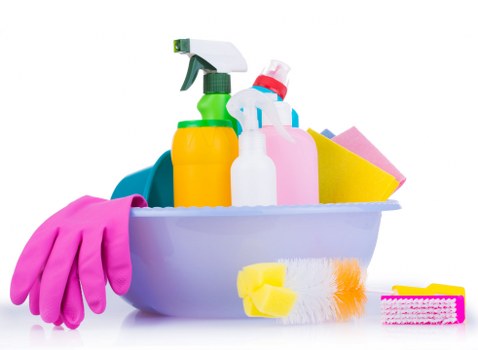 Routine kitchen and bathroom cleaning in Fulham property
