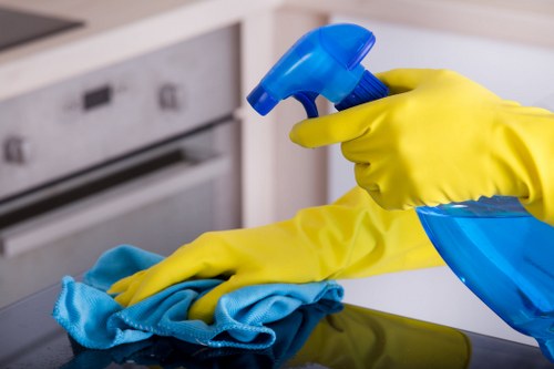Local cleaner maintaining a flat in Fulham