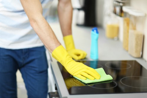 Deep cleaning tasks for a bathroom in a Fulham property