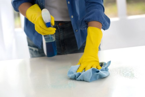 Clean and polished hard flooring in a Fulham home