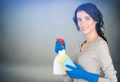 Commercial seating upholstery cleaning for a business in Fulham